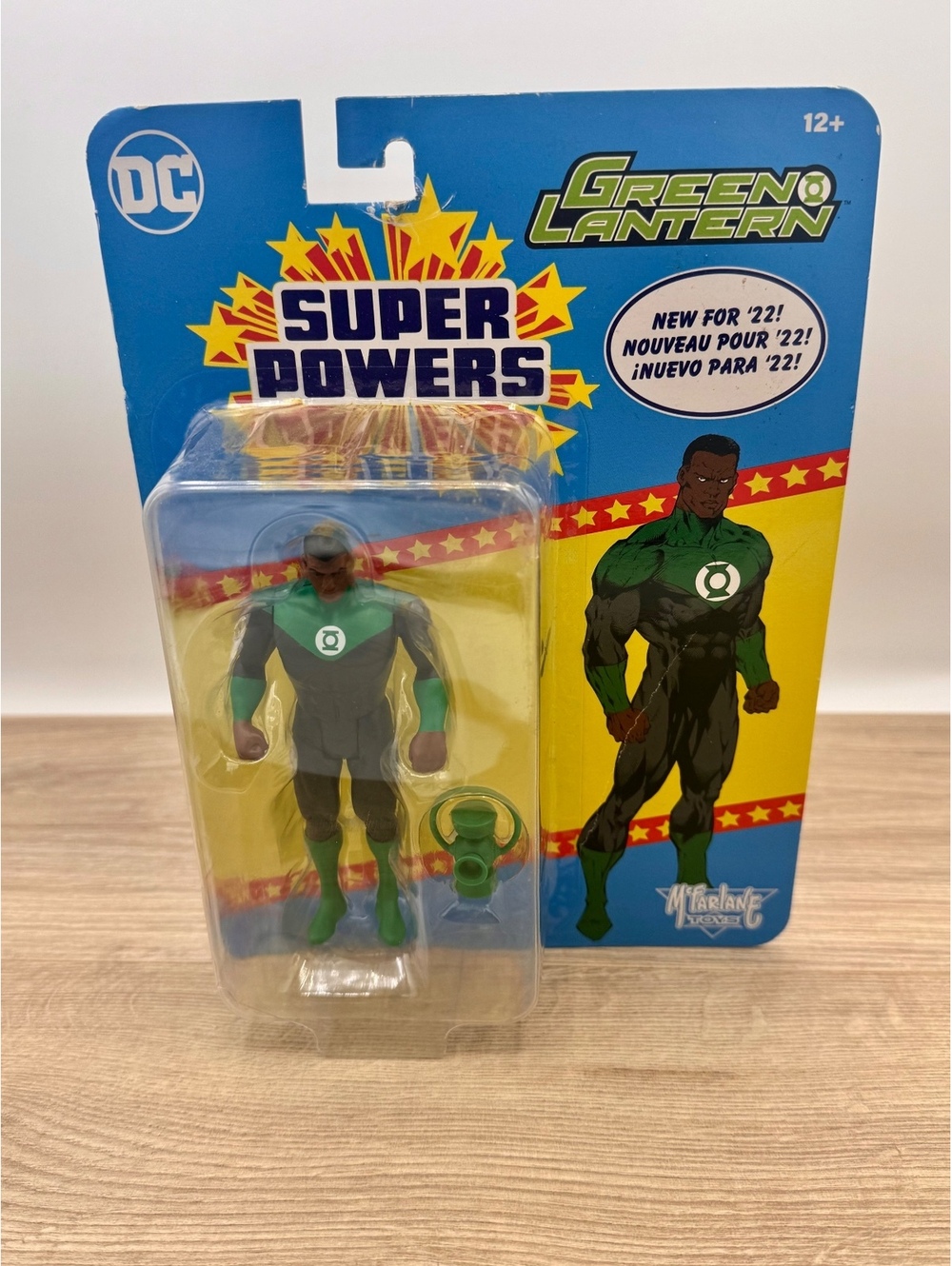 McFarlane DC Super Powers Green Lantern John Stewart 4in